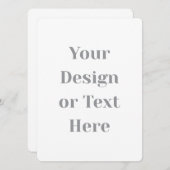 Customizable Your Design or Text Here Personalized (Vorne/Hinten)