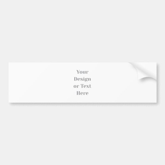 Customizable Your Design or Text Here Personalized Autoaufkleber (Vorne)