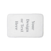 Customizable Your Design or Text Here Personalized Badematte (Vorderseite)