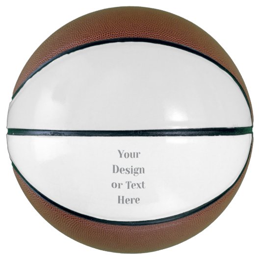 Customizable Your Design or Text Here Personalized Basketball (Vorderseite)