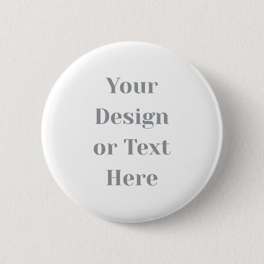 Customizable Your Design or Text Here Personalized Button (Vorderseite)