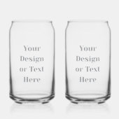 Customizable Your Design or Text Here Personalized Dosenglas (Vorderseite)