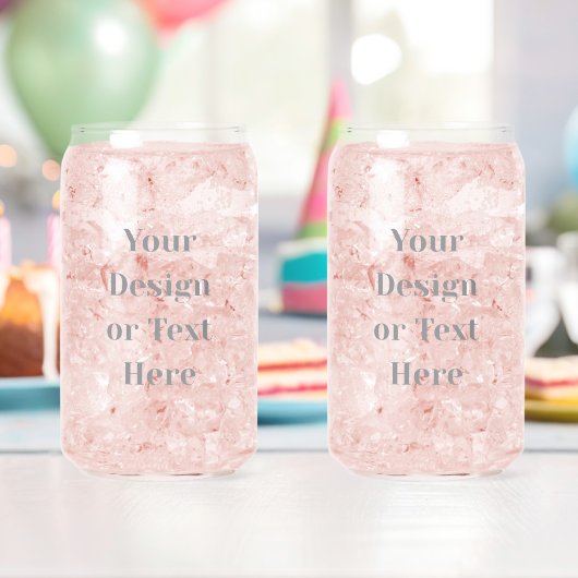 Customizable Your Design or Text Here Personalized Dosenglas (Insitu (Geburtstag))