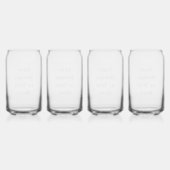 Customizable Your Design or Text Here Personalized Dosenglas (Hinten)