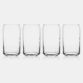 Customizable Your Design or Text Here Personalized Dosenglas (Rechts)