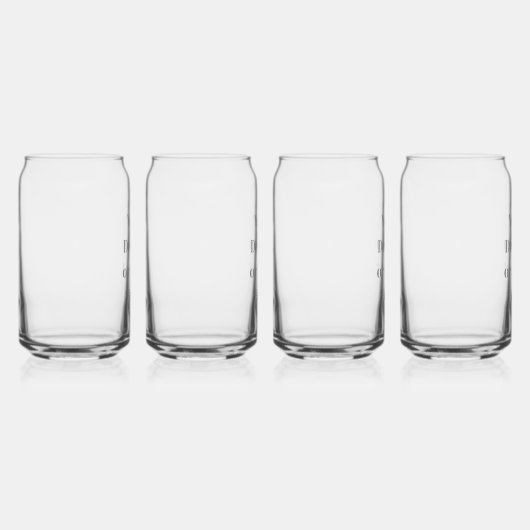 Customizable Your Design or Text Here Personalized Dosenglas (Rechts)