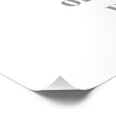 Customizable Your Design or Text Here Personalized Fotodruck (Ecke)