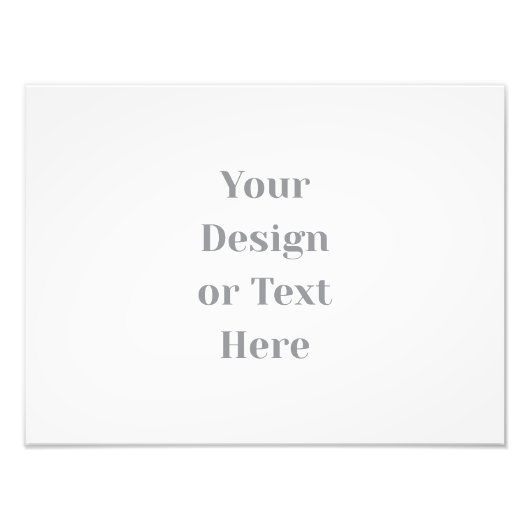 Customizable Your Design or Text Here Personalized Fotodruck (Vorne)