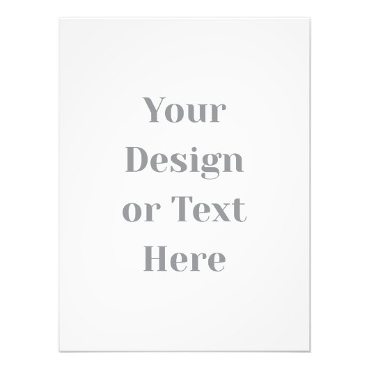Customizable Your Design or Text Here Personalized Fotodruck (Vorne)