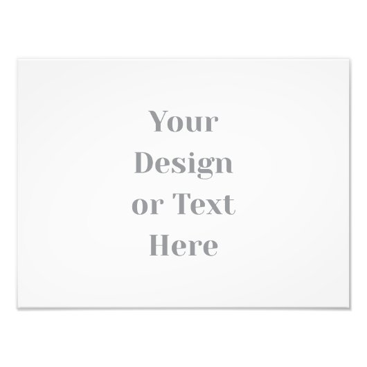 Customizable Your Design or Text Here Personalized Fotodruck (Vorne)