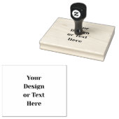 Customizable Your Design or Text Here Personalized Gummistempel (Stempel)