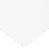 Customizable Your Design or Text Here Personalized Kurzer Tischläufer (Ecke)