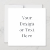 Customizable Your Design or Text Here Personalized Magneteinladung (Vorderseite)