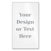 Customizable Your Design or Text Here Personalized Magnetische Visitenkarte (Vorderseite Vertikal)