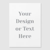 Customizable Your Design or Text Here Personalized Magnetkarte (Vorderseite)