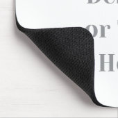 Customizable Your Design or Text Here Personalized Mousepad (Ecke)