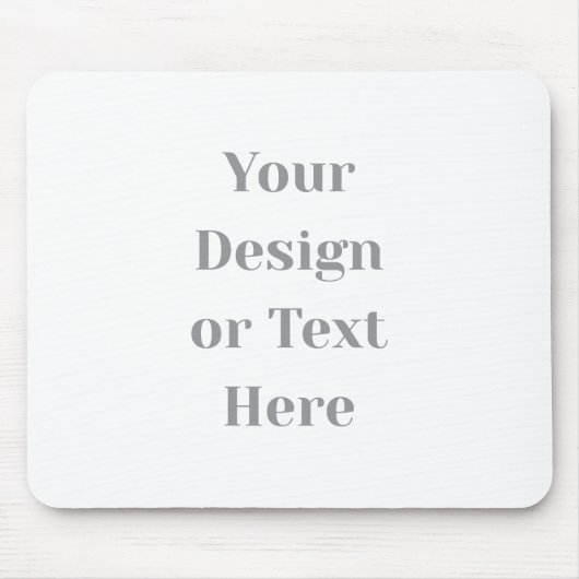 Customizable Your Design or Text Here Personalized Mousepad (Vorne)
