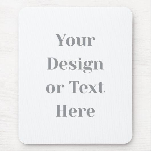 Customizable Your Design or Text Here Personalized Mousepad (Vorne)