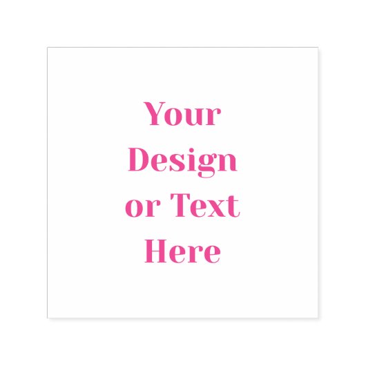 Customizable Your Design or Text Here Personalized Permastempel (Design)