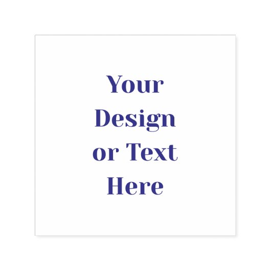 Customizable Your Design or Text Here Personalized Permastempel (Design)