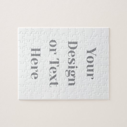 Customizable Your Design or Text Here Personalized Puzzle (Horizontal)