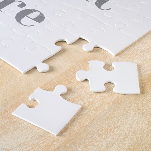 Customizable Your Design or Text Here Personalized Puzzle (Seite)
