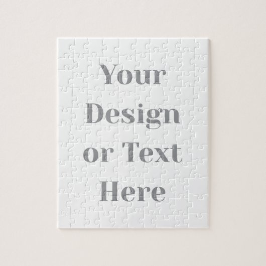 Customizable Your Design or Text Here Personalized Puzzle (Vertikal)