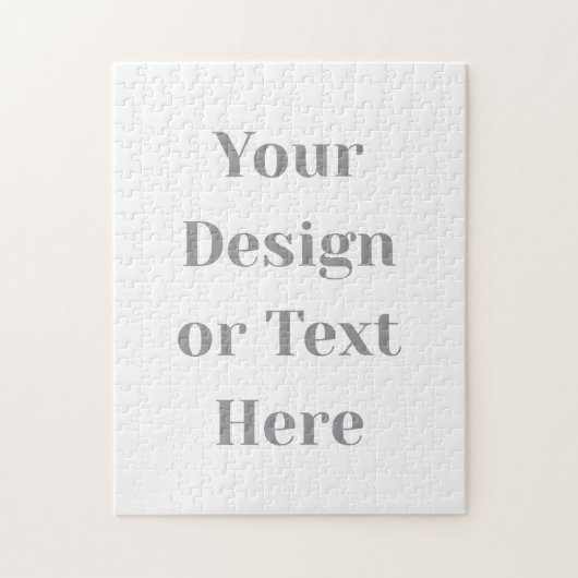Customizable Your Design or Text Here Personalized Puzzle (Vertikal)