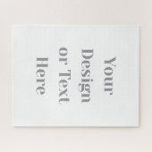 Customizable Your Design or Text Here Personalized Puzzle (Horizontal)