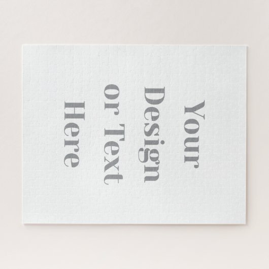 Customizable Your Design or Text Here Personalized Puzzle (Horizontal)