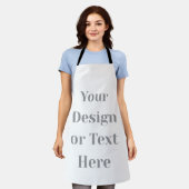 Customizable Your Design or Text Here Personalized Schürze (Getragen)