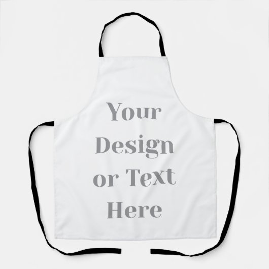 Customizable Your Design or Text Here Personalized Schürze (Vorderseite)