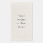 Customizable Your Design or Text Here Personalized Serviette (Vorderseite)