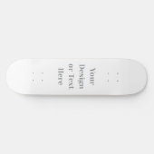 Customizable Your Design or Text Here Personalized Skateboard (Horizontal)