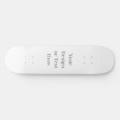 Customizable Your Design or Text Here Personalized Skateboard (Horizontal)
