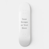 Customizable Your Design or Text Here Personalized Skateboard (Vorderseite)