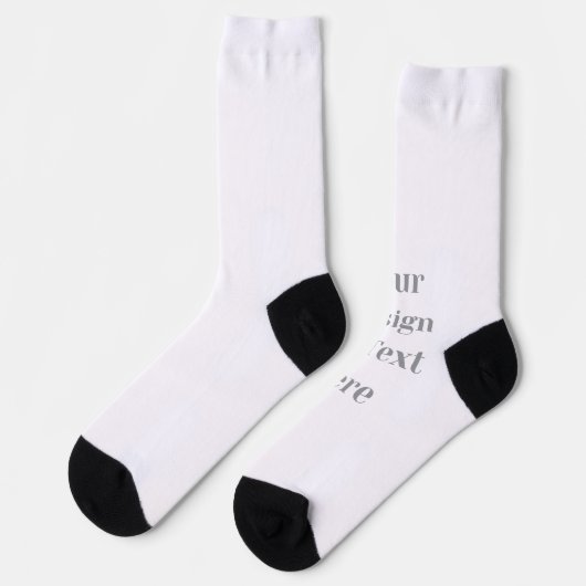 Customizable Your Design or Text Here Personalized Socken (Linkes Detail)