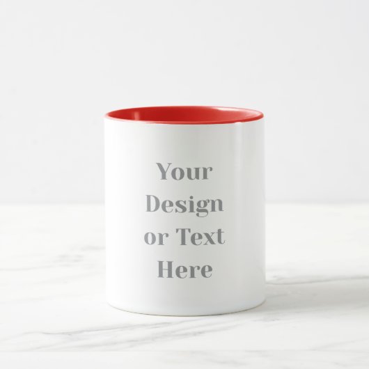 Customizable Your Design or Text Here Personalized Tasse (Zentrum)