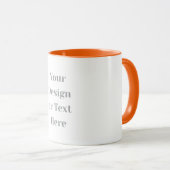 Customizable Your Design or Text Here Personalized Tasse (VorderseiteRechts)