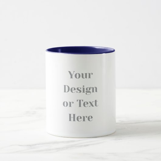 Customizable Your Design or Text Here Personalized Tasse (Zentrum)