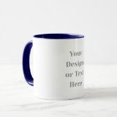 Customizable Your Design or Text Here Personalized Tasse (Vorderseite Links)