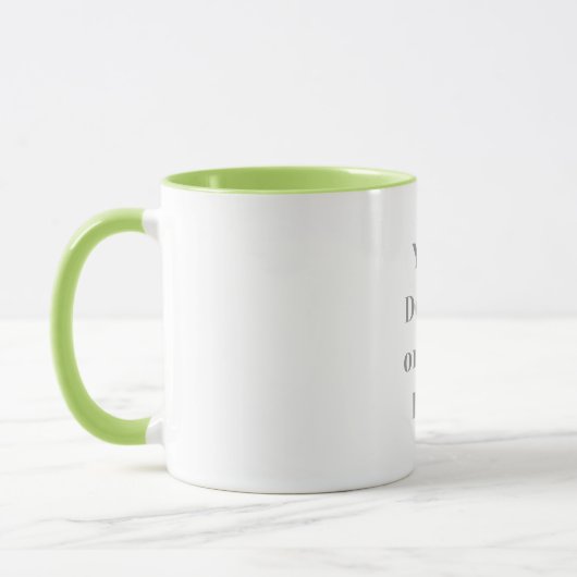 Customizable Your Design or Text Here Personalized Tasse (Links)