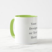Customizable Your Design or Text Here Personalized Tasse (Vorderseite Links)