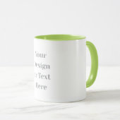 Customizable Your Design or Text Here Personalized Tasse (VorderseiteRechts)
