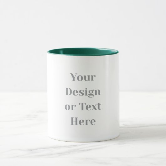 Customizable Your Design or Text Here Personalized Tasse (Zentrum)