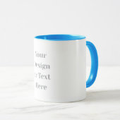 Customizable Your Design or Text Here Personalized Tasse (VorderseiteRechts)