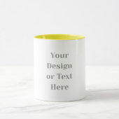 Customizable Your Design or Text Here Personalized Tasse (Zentrum)
