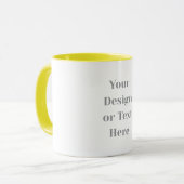 Customizable Your Design or Text Here Personalized Tasse (Vorderseite Links)