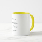 Customizable Your Design or Text Here Personalized Tasse (VorderseiteRechts)