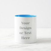 Customizable Your Design or Text Here Personalized Tasse (Zentrum)
